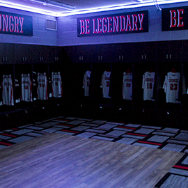 locker room